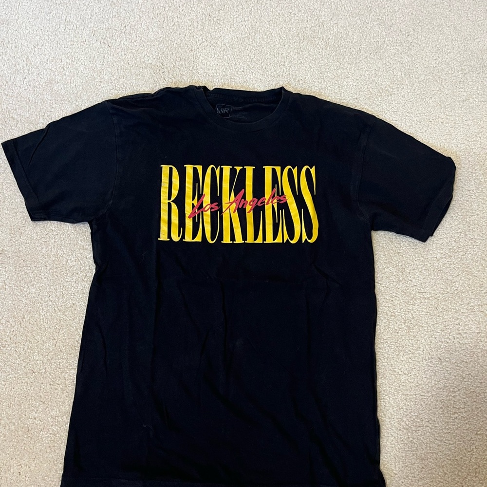 Reckless Los Angeles Black T-Shirt